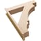 Ekena Millwork 7 1/2-in W x 34-in D x 42-in H Balboa Block Rough Cedar Woodgrain TimberThane Outlooker, Primed Tan OUTUR075X34X42BOA44RCPR - alternate 5
